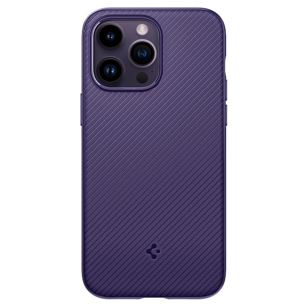 Spigen iPhone 14 Pro Skal Mag Armor MagFit Deep Purple