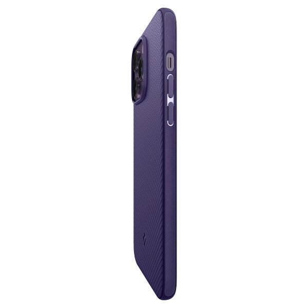 Spigen iPhone 14 Pro Skal Mag Armor MagFit Deep Purple