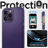 Spigen iPhone 14 Pro Skal Mag Armor MagFit Deep Purple