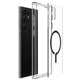 Spigen Samsung Galaxy S23 Ultra Skal Ultra Hybrid OneTap Ring MagSafe Svart