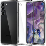 Spigen Samsung Galaxy S23 Skal Ultra Hybrid Crystal Clear