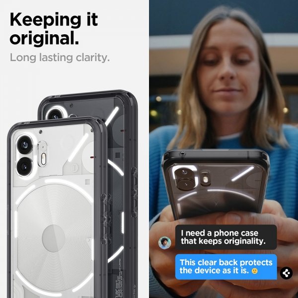 Spigen Nothing Phone (2) Skal Ultra Hybrid Space Crystal