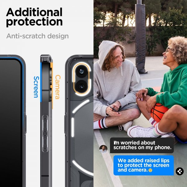Spigen Nothing Phone (2) Skal Ultra Hybrid Space Crystal
