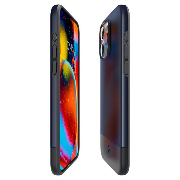 Spigen iPhone 15 Pro Skal Style Armor MagFit Midnight Indigo