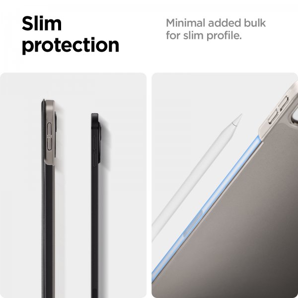 Spigen iPad Pro 13 (M4/M5) Fodral Smart Fold Svart