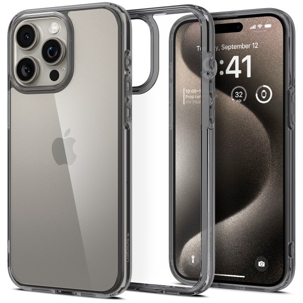 Spigen iPhone 15 Pro Skal Ultra Hybrid Space Crystal