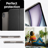 Spigen iPad Air 13 (M2/M3/M4) Fodral Smart Fold Svart