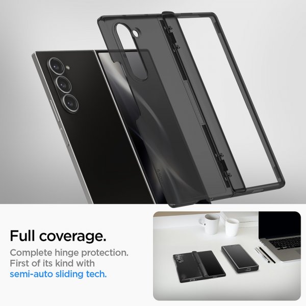 Spigen Samsung Galaxy Z Fold 6 Skal Ultra Hybrid Pro Frost Gray