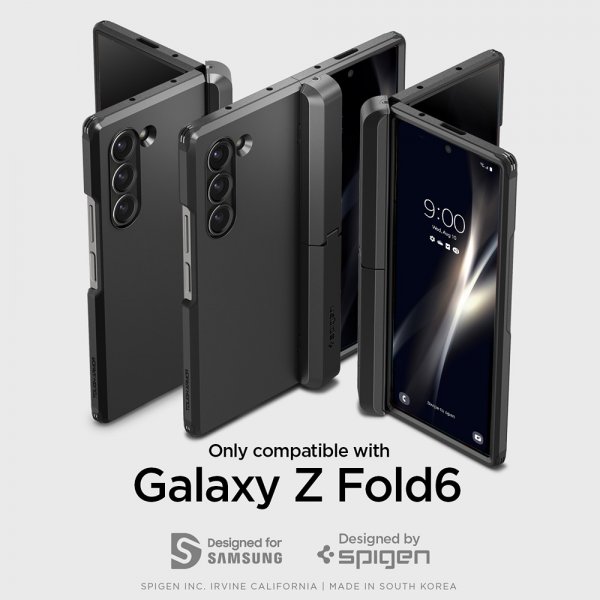 Spigen Samsung Galaxy Z Fold 6 Skal Tough Armor Pro P Svart