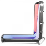 Spigen Samsung Galaxy Z Flip 6/Flip 7 FE Skal Ultra Hybrid Pro Crystal Clear