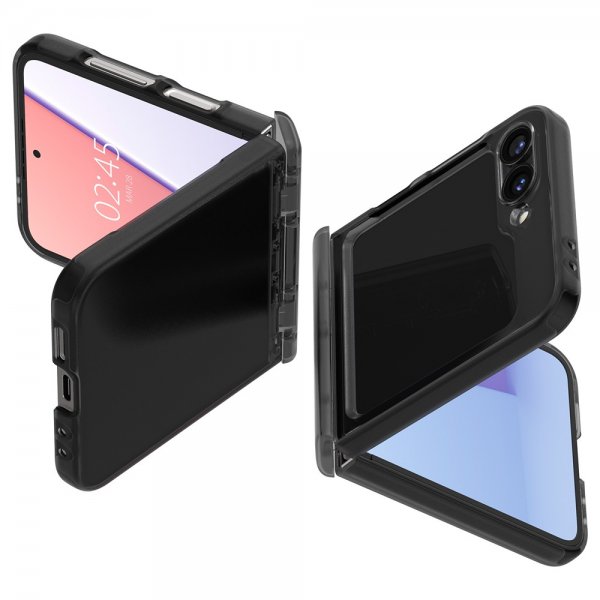 Spigen Samsung Galaxy Z Flip 6/Flip 7 FE Skal Ultra Hybrid Pro Frost Gray