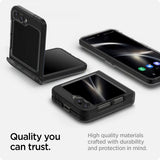 Spigen Samsung Galaxy Z Flip 6/Flip 7 FE Skal Ultra Hybrid Pro Frost Gray