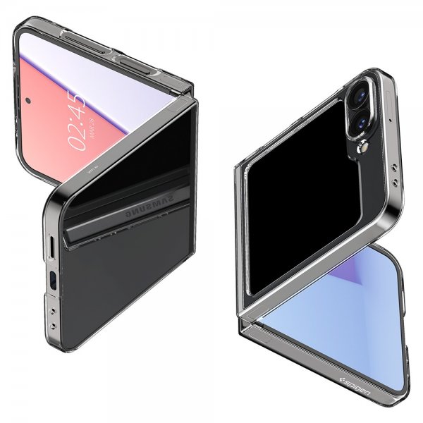 Spigen Samsung Galaxy Z Flip 6/Flip 7 FE Skal Air Skin Crystal Clear