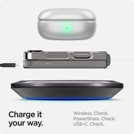 Spigen Samsung Galaxy Z Flip 6/Flip 7 FE Skal Air Skin Crystal Clear