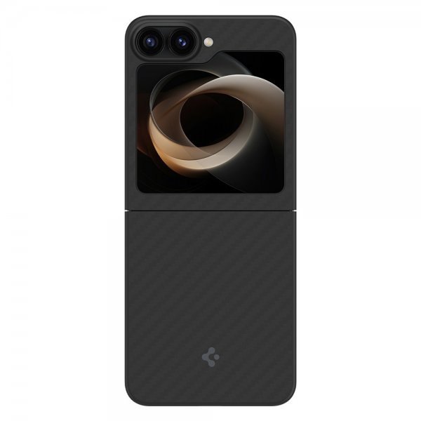 Spigen Samsung Galaxy Z Flip 6/Flip 7 FE Skal Air Skin Aramid Svart