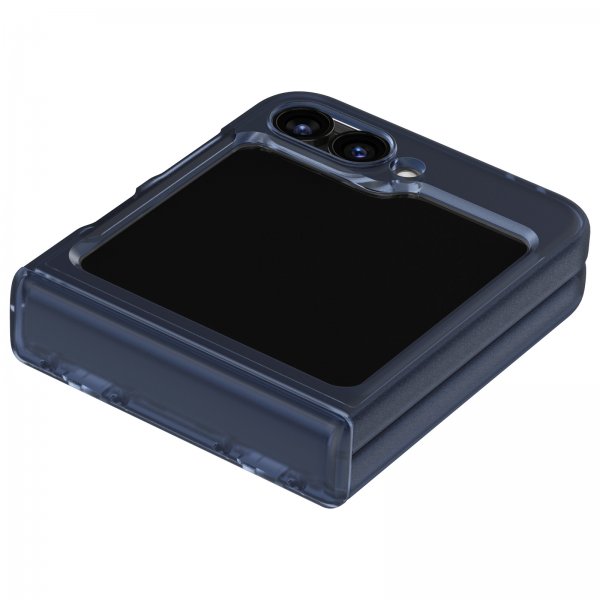 Spigen Samsung Galaxy Z Flip 6/Flip 7 FE Skal Ultra Hybrid Pro Frost Navy Blue