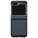 Spigen Samsung Galaxy Z Flip 6/Flip 7 FE Skal Tough Armor Pro Metal Slate
