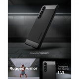 Spigen Sony Xperia 1 VI Skal Rugged Armor Matte Black