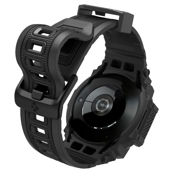 Spigen Samsung Galaxy Watch 7 40mm Armband och Skal Rugged Armor Pro Matte Black