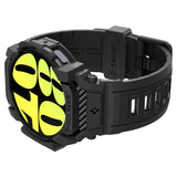 Spigen Samsung Galaxy Watch 7 40mm Armband och Skal Rugged Armor Pro Matte Black