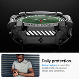 Spigen Samsung Galaxy Watch Ultra Armband och Skal Rugged Armor Pro Matte Black