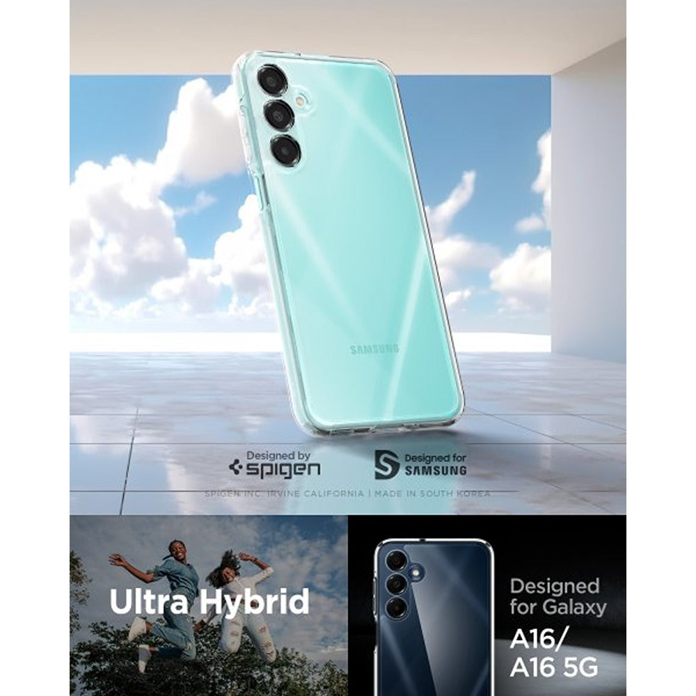 Spigen Samsung Galaxy A16 Skal Ultra Hybrid Crystal Clear