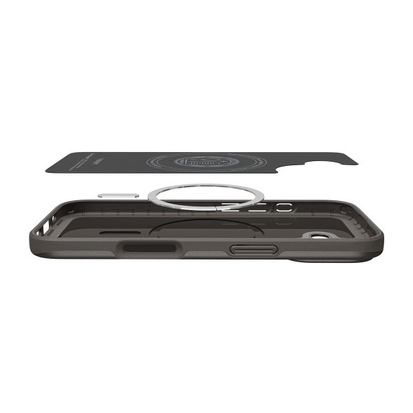 Spigen iPhone 17 Skal Thin Fit MagFit Gunmetal