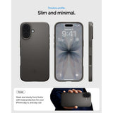 Spigen iPhone 17 Skal Thin Fit MagFit Gunmetal
