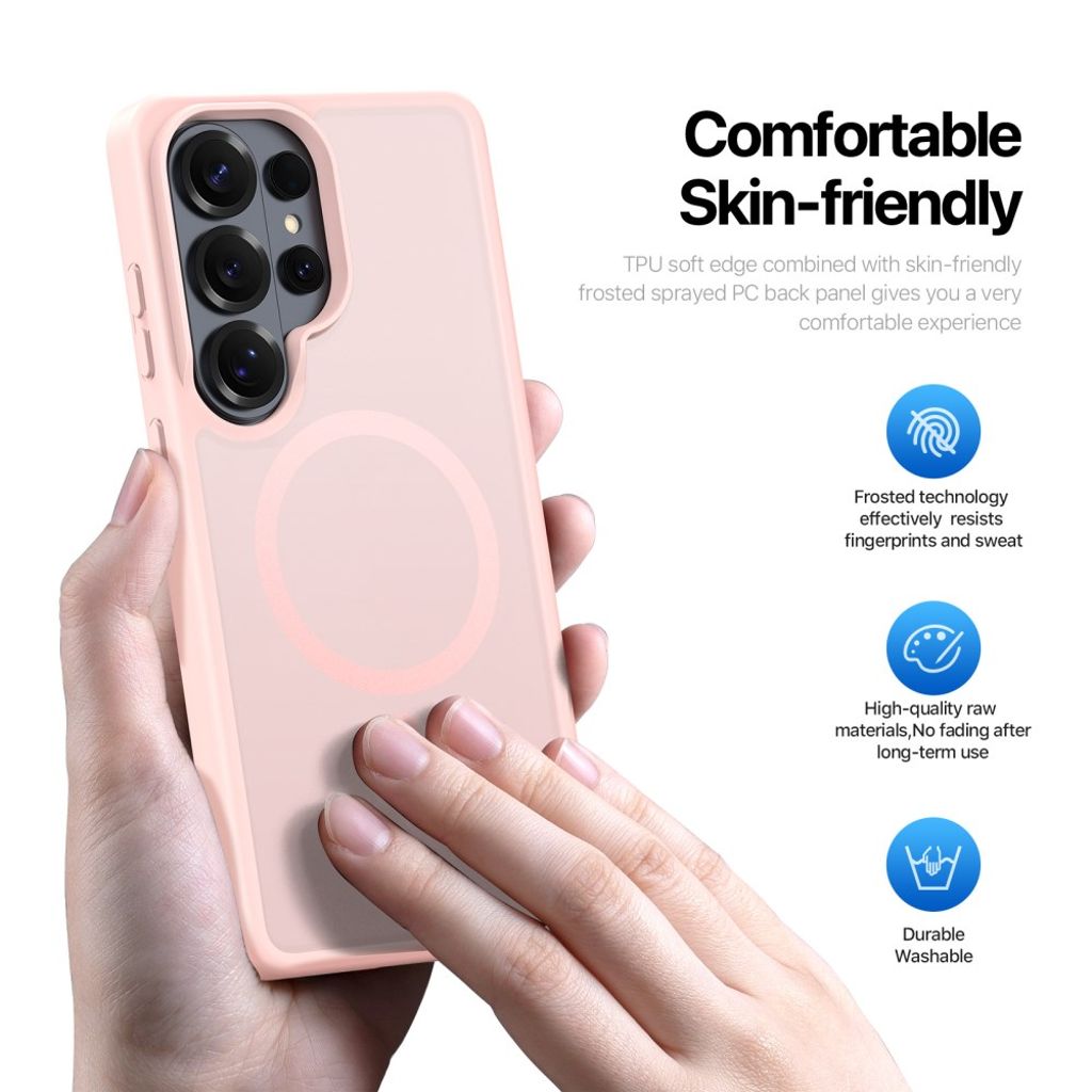Dux Ducis Samsung Galaxy S26 Ultra Skal Yind Series MagSafe Rosa