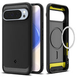 Spigen Google Pixel 10 Pro XL Skal Rugged Armor MagFit Matte Black