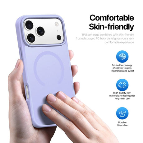 Dux Ducis iPhone 17 Pro/iPhone 18 Pro Skal Yind Series MagSafe Lila
