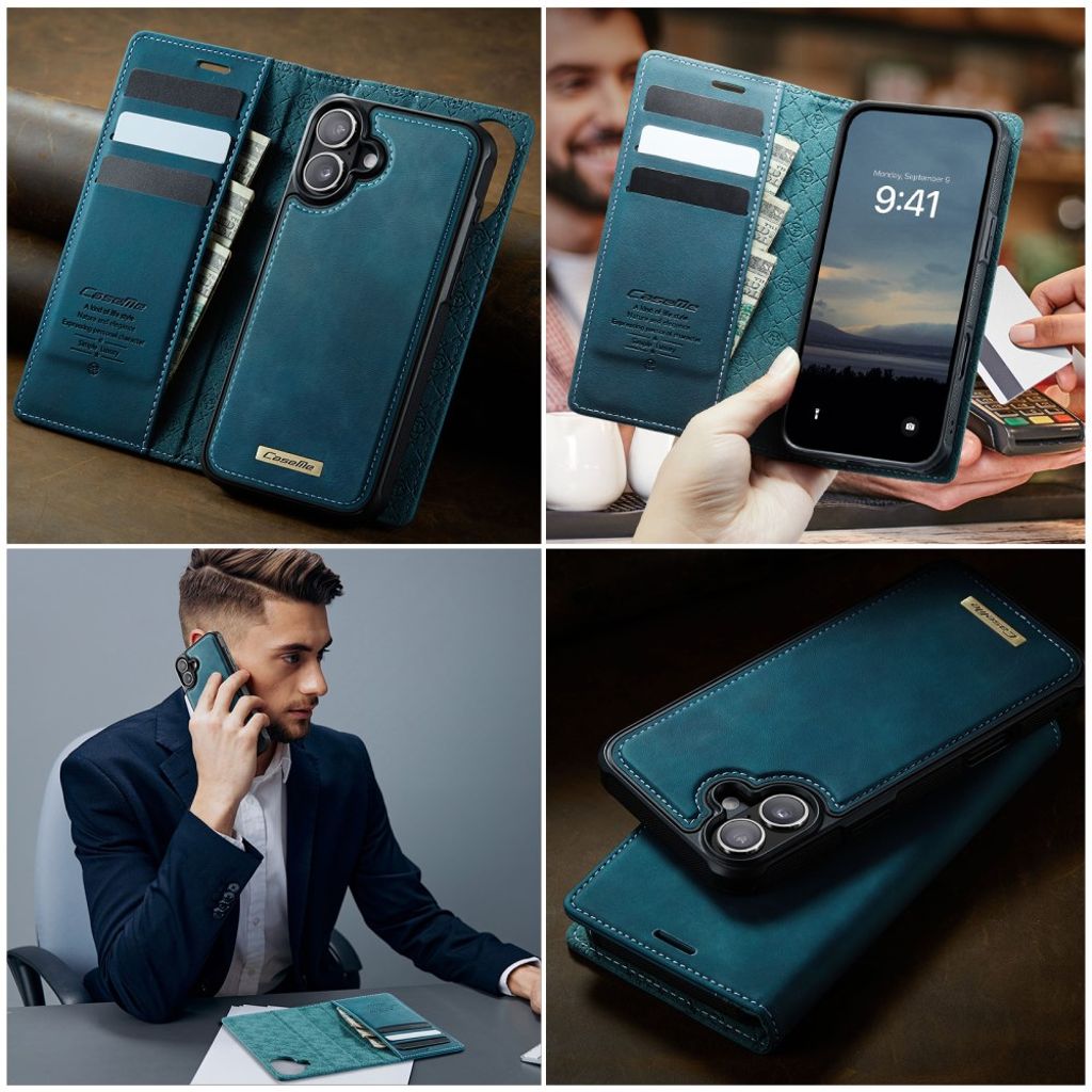 CaseMe iPhone 17 Fodral C49 Series Grön