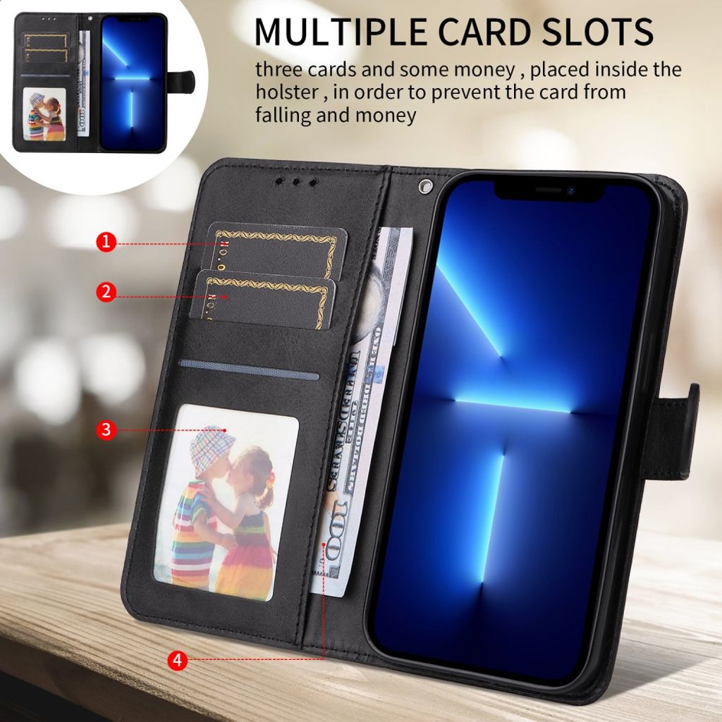 Xiaomi 17 Fodral med Kortfack Svart