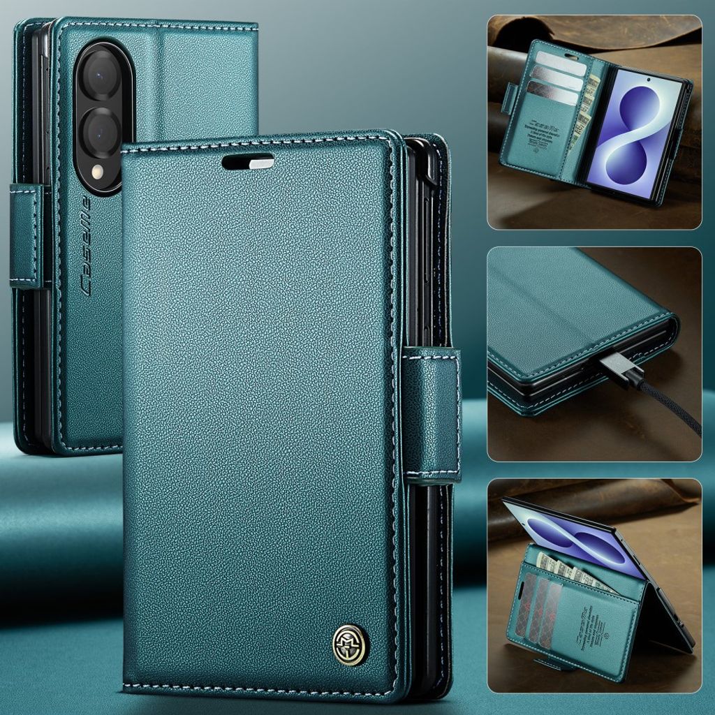 CaseMe Samsung Galaxy Z Fold 8 Fodral 023 Series Grön