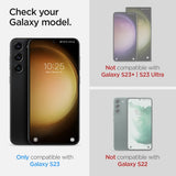 Spigen Samsung Galaxy S23 Skärmskydd Neo Flex 2-pack