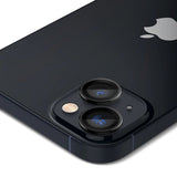 Spigen iPhone 14/15/iPhone 14/15 Plus Kameraskydd GLAS.tR EZ Fit Optik Pro 2-pack Svart
