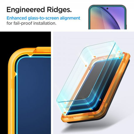 Spigen Samsung Galaxy A54 5G Skärmskydd GLAS.tR ALIGNmaster 2-pack
