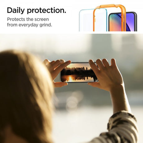Spigen Samsung Galaxy A54 5G Skärmskydd GLAS.tR ALIGNmaster 2-pack