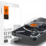 Spigen Nothing Phone (1) Kameraskydd GLAS.tR EZ Fit Optik Pro 2-pack Svart
