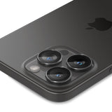 Spigen iPhone 14/15/16/17 Pro & Pro Max Kameraskydd GLAS.tR EZ Fit Optik Pro 2-pack Crystal Clear