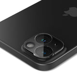 Spigen iPhone 14/15/14 Plus/15 Plus Kameraskydd Glas.tR Optik Crystal Clear 2-pack