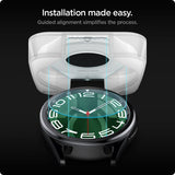 Spigen Samsung Galaxy Watch 6 Classic 47mm Skärmskydd GLAS.tR EZ Fit 2-pack