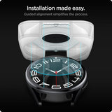 Spigen Samsung Galaxy Watch 6 Classic 43mm Skärmskydd GLAS.tR EZ Fit 2-pack