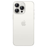 Spigen iPhone 15 Pro/iPhone 15 Pro Max Kameraskydd GLAS.tR EZ Fit Optik Pro 2-pack White Titanium