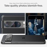 Spigen Google Pixel 8 Pro Kameraskydd Glas.tR EZ Fit Optik Crystal Clear 2-pack