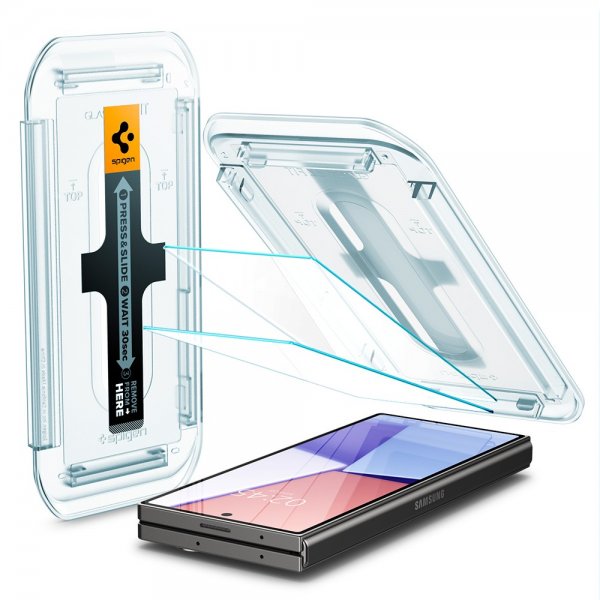 Spigen Samsung Galaxy Z Fold 6 Skärmskydd GLAS.tR EZ Fit 2-pack