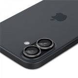 Spigen iPhone 16/16 Plus/17 Kameraskydd GLAS.tR EZ Fit Optik Pro 2-pack Crystal Clear