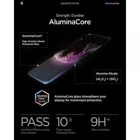 Spigen Sony Xperia 10 VII Skärmskydd GLAS.tR EZ Fit Pro 2-pack