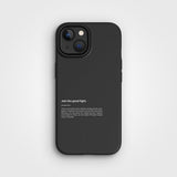 agood company iPhone 15 Skal PLNTPRTCT Svart