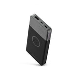 Usbepower AIR Wireless Trådlös powerbank 5000mAh Mörk Silver